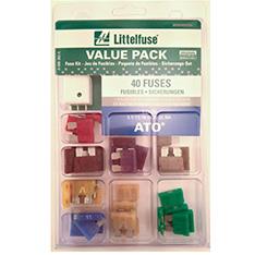 Littelfuse ATO Blade Fuse Super Value Pak, 094400 Series
